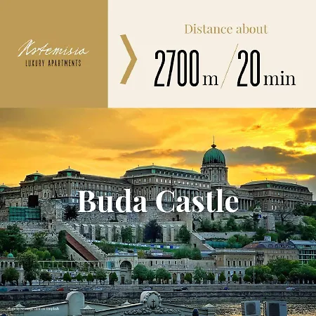 Apartment Artemisia Luxury Balcony Budapest